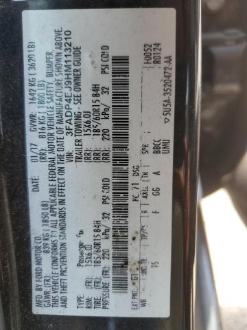 2017 FORD FIESTA SE - 3FADP4EJ9HM113210