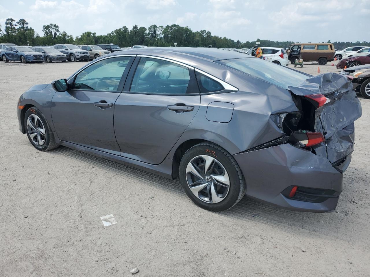 Lot #2938261668 2018 HONDA CIVIC LX