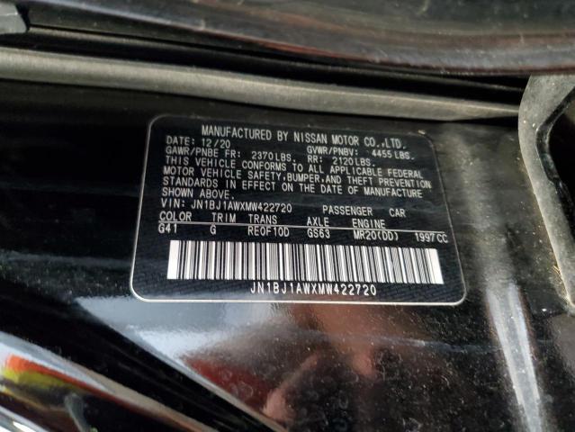 2021 NISSAN ROGUE SPOR - JN1BJ1AWXMW422720