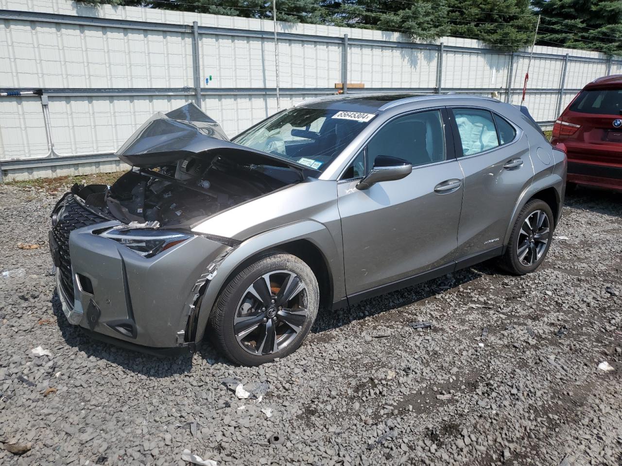 LEXUS UX 250H BA 2022 gray  hybrid engine JTHP9JBH6N2060193 photo #1