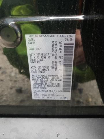 2016 NISSAN ROGUE S - 5N1AT2MV6GC917364