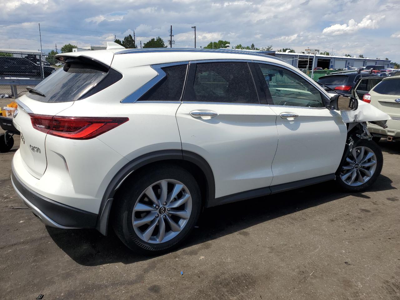 Lot #2907608636 2022 INFINITI QX50 LUXE