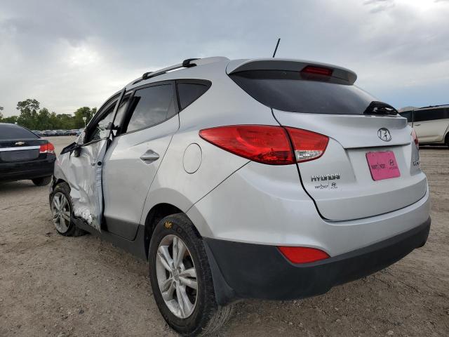 HYUNDAI TUCSON GLS 2013 silver  gas KM8JU3AC4DU640080 photo #3