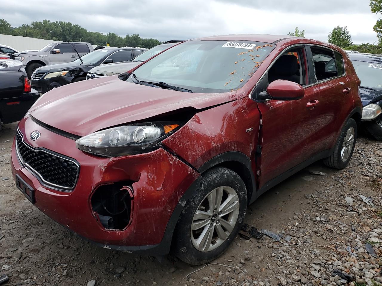 Lot #2804654073 2017 KIA SPORTAGE L