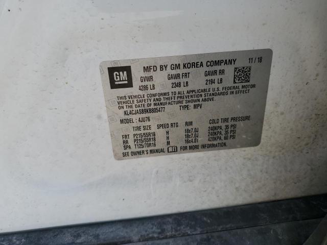 2019 BUICK ENCORE PRE - KL4CJASB9KB805477
