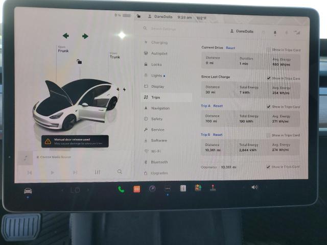 2023 TESLA MODEL 3 - 5YJ3E1EA3PF550021