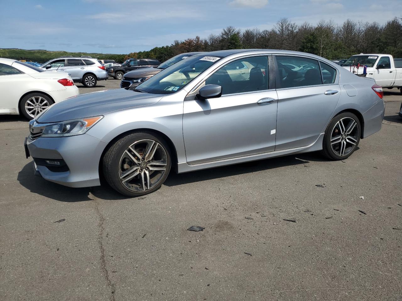 Lot #2814350328 2017 HONDA ACCORD SPO