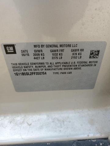 2015 CHEVROLET MALIBU LS 1G11B5SL2FF350764
