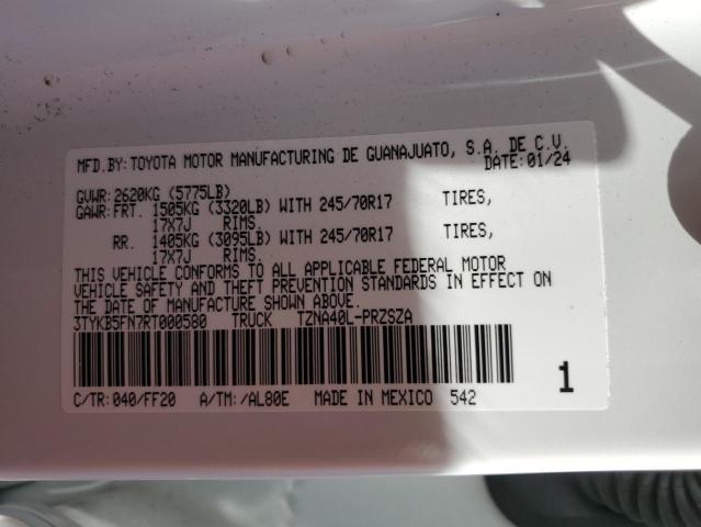 2024 TOYOTA TACOMA DOU - 3TYKB5FN7RT000580