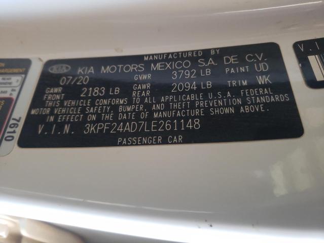 2020 KIA FORTE FE - 3KPF24AD7LE261148