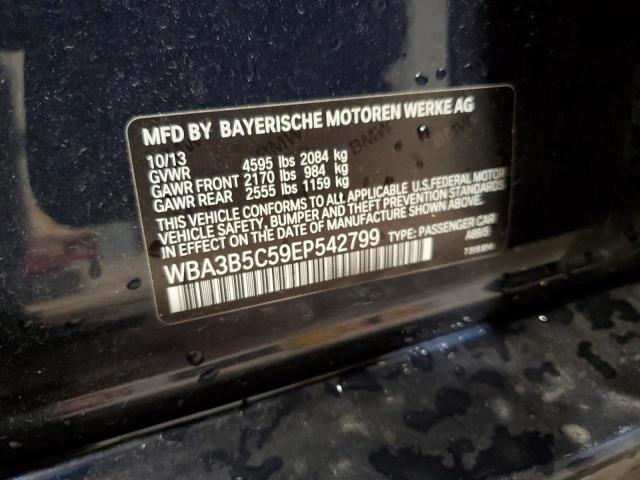 VIN WBA3B5C59EP542799 2014 BMW 3 Series, 328 Xi Sulev no.12