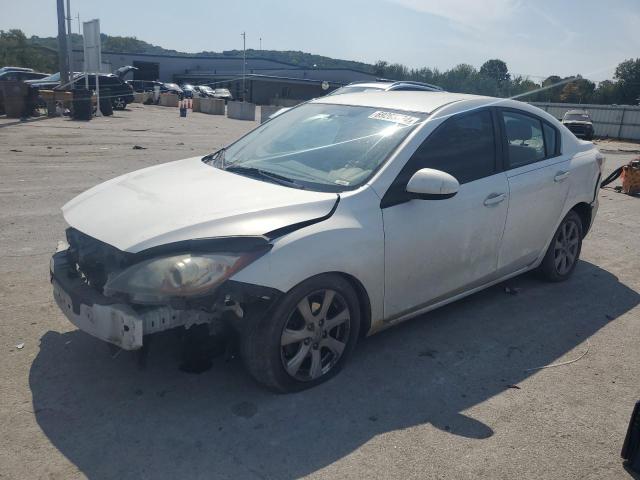 MAZDA 3 I 2011 white  gas JM1BL1VG6B1418703 photo #1