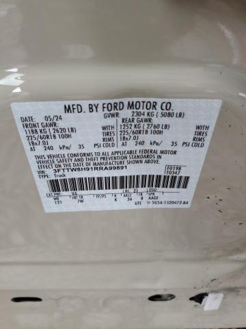 2024 FORD MAVERICK X - 3FTTW8H91RRA99891