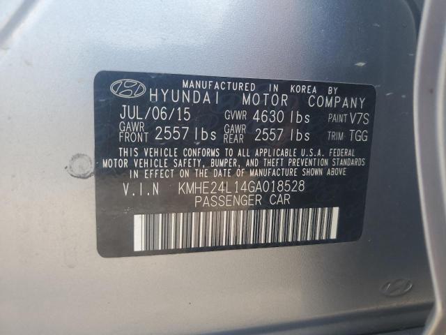 2016 HYUNDAI SONATA HYB - KMHE24L14GA018528