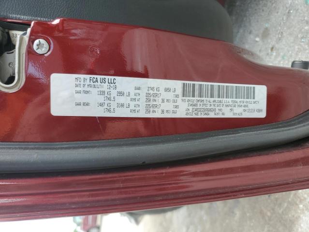 2019 DODGE GRAND CARA - 2C4RDGEG5KR606249