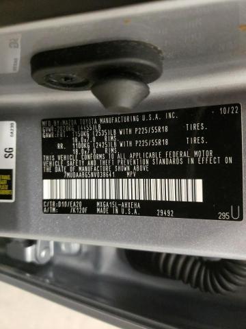 2022 TOYOTA COROLLA CR - 7MUDAABG5NV038641