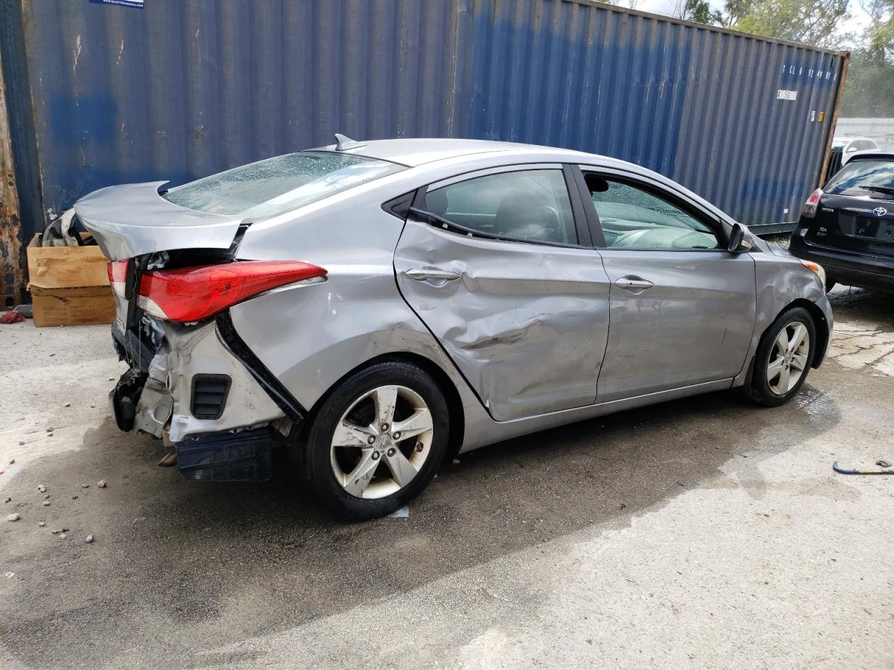 Lot #3028666293 2013 HYUNDAI ELANTRA GL