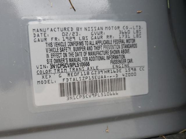 2023 NISSAN KICKS SV - 3N1CP5CV9PL510666