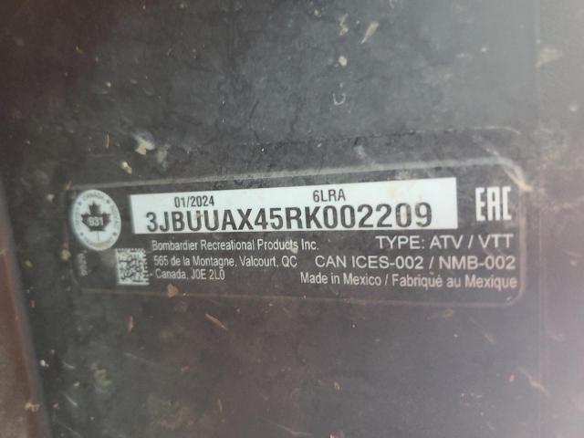 2024 CAN-AM DEFENDER M - 3JBUUAX45RK002209