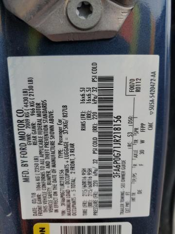 2018 FORD FUSION S - 3FA6P0G71JR218156