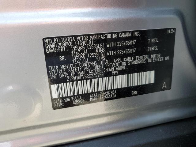 2024 TOYOTA RAV4 XLE - 2T3W1RFV6RC279298