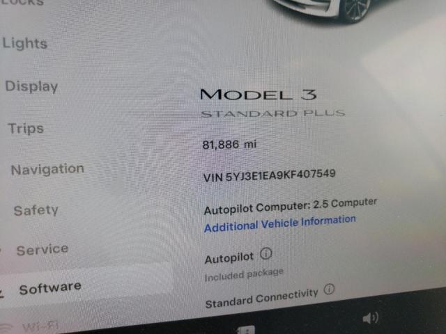 2019 TESLA MODEL 3 - 5YJ3E1EA9KF407549