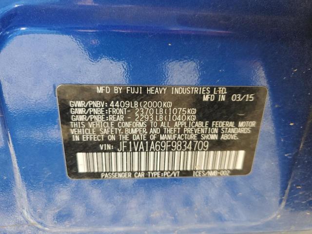 2015 SUBARU WRX - JF1VA1A69F9834709