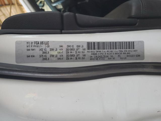 2020 JEEP GRAND CHER - 1C4RJEAG2LC281041