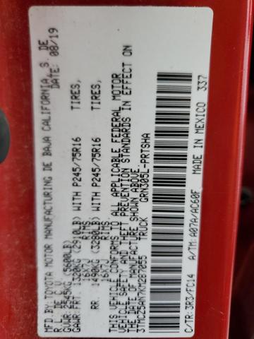 2019 TOYOTA TACOMA DOU - 3TMCZ5AN7KM287055