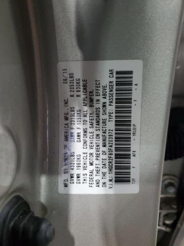 2015 HONDA ACCORD EXL - 1HGCR2F80FA203972