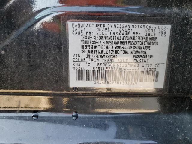 2021 NISSAN SENTRA SR 3N1AB8DV5MY301364  66547824