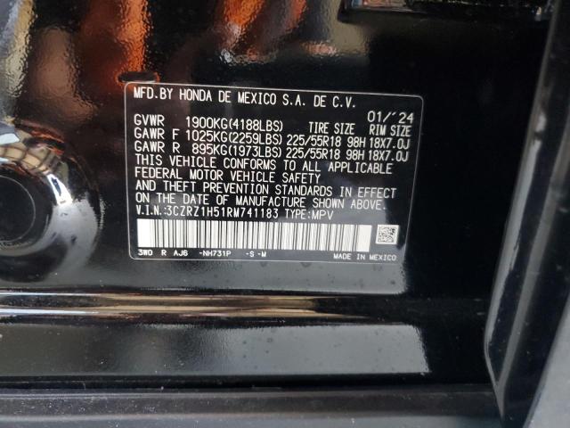 2024 HONDA HR-V SPORT - 3CZRZ1H51RM741183