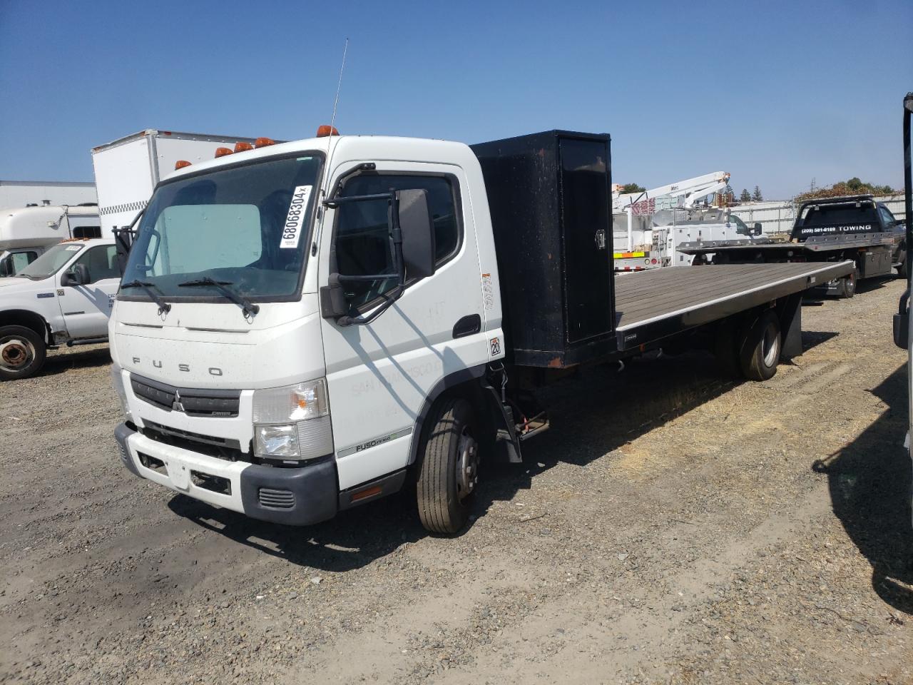 MITSUBISHI FE FEC72S 2020 white  gas 4UZBVK114LGLS9434 photo #1