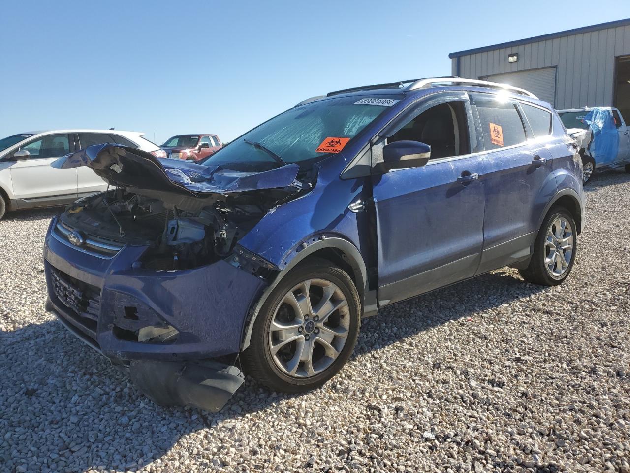 Lot #2921819536 2015 FORD ESCAPE TIT