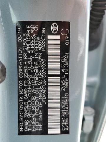2019 TOYOTA PRIUS - JTDKARFU6K3079079