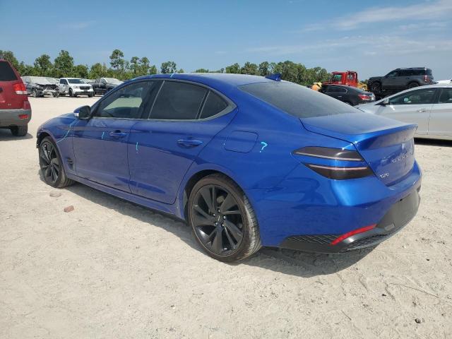 GENESIS G70 BASE 2023 blue  gas KMTG34TA9PU112334 photo #3