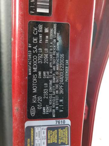2020 KIA FORTE FE - 3KPF24AD0LE220036