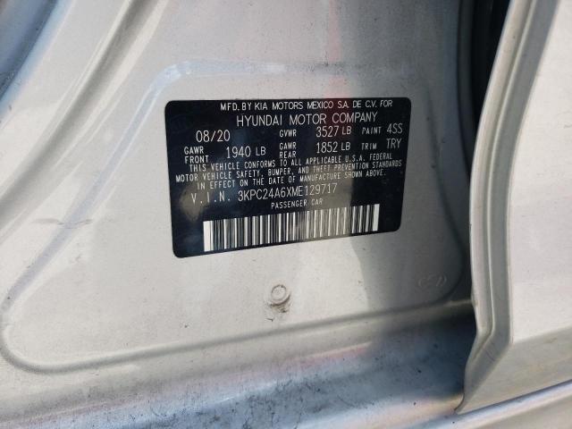 2021 HYUNDAI ACCENT SE - 3KPC24A6XME129717
