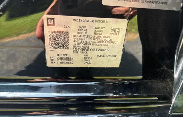 2020 GMC SIERRA K35 - 1GT49WEY4LF244292