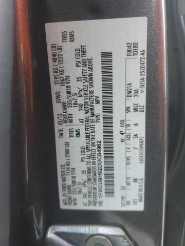 2013 FORD ESCAPE SEL - 1FMCU9H92DUC84962