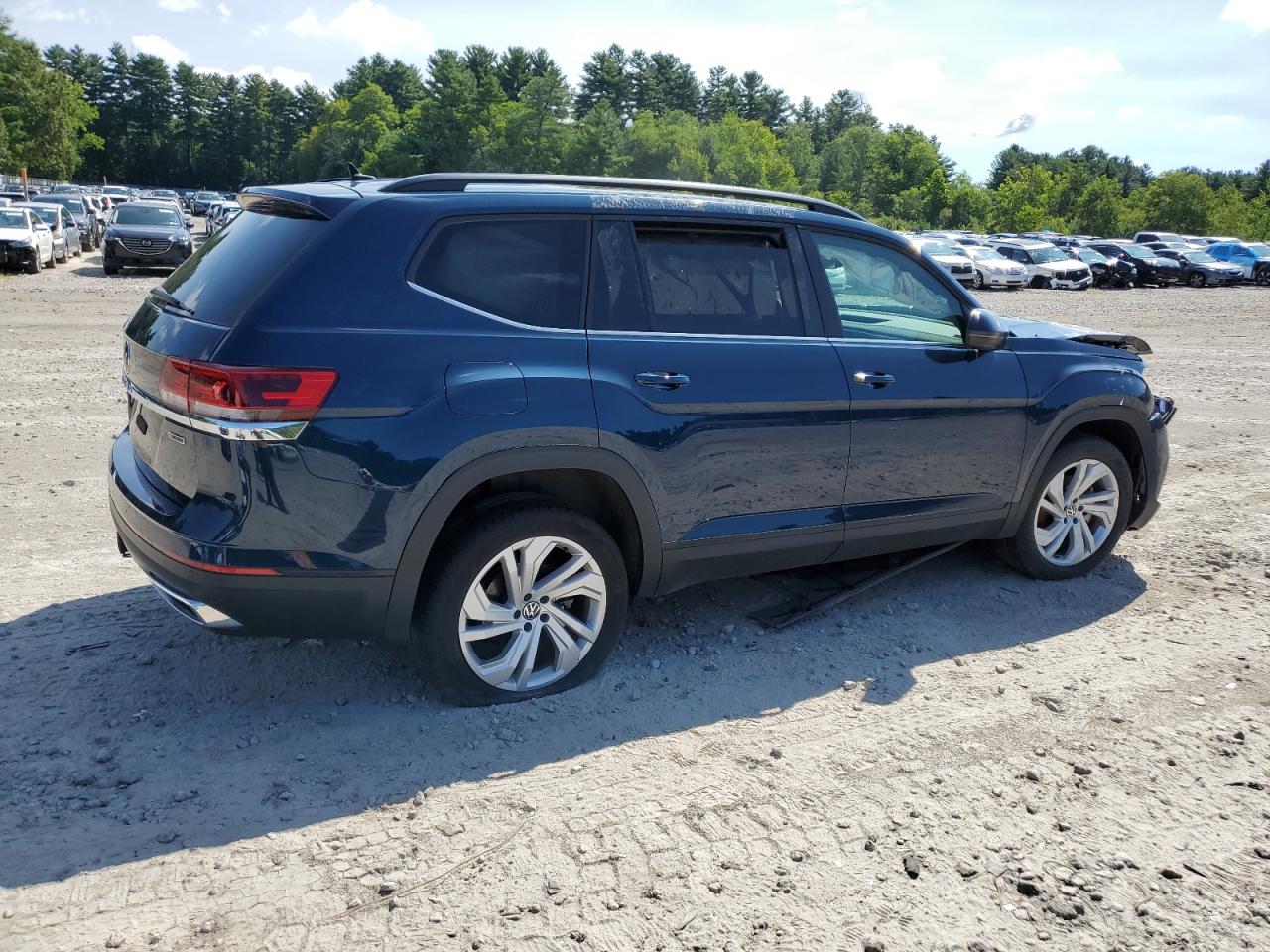 Lot #2751167977 2021 VOLKSWAGEN ATLAS SE