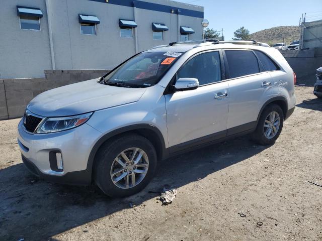 KIA SORENTO LX 2014 silver  gas 5XYKT4A78EG522685 photo #1