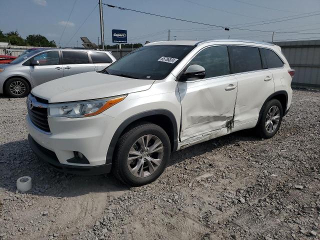 VIN 5TDKKRFH2ES021571 2014 Toyota Highlander, Xle no.1