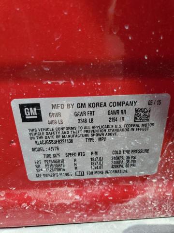 2015 BUICK ENCORE - KL4CJGSB3FB221438