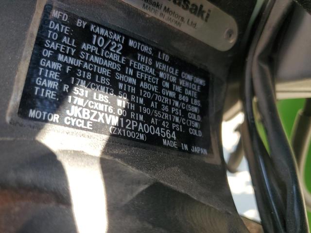 2023 KAWASAKI ZX1002 M - JKBZXVM12PA004564