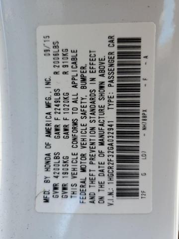 2016 HONDA ACCORD LX - 1HGCR2F32GA032941
