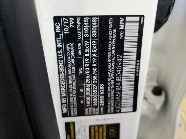 2018 MERCEDES-BENZ GLE 350 4M - 4JGDA5HB4JB040942