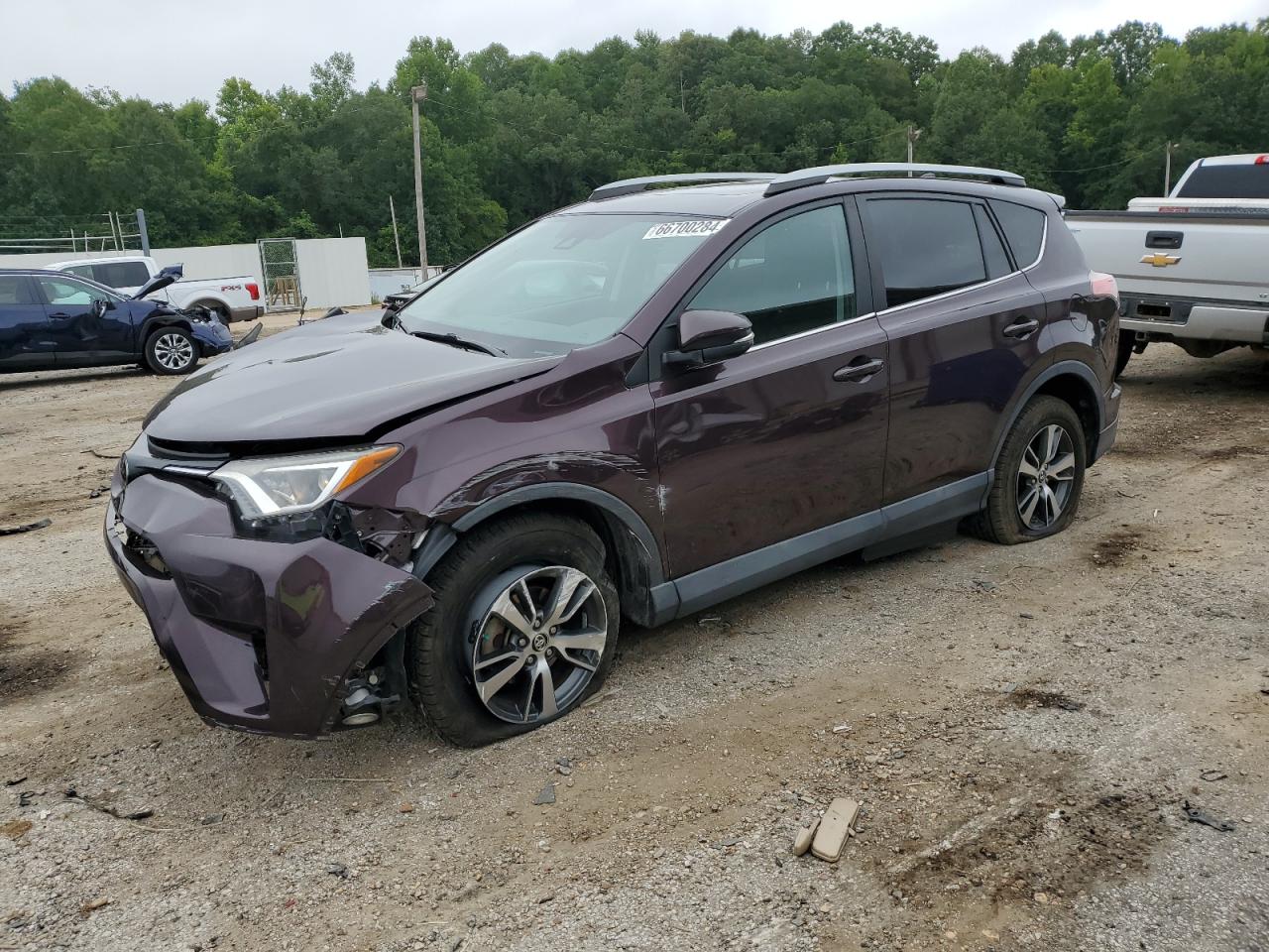 Lot #2771521311 2017 TOYOTA RAV4 XLE