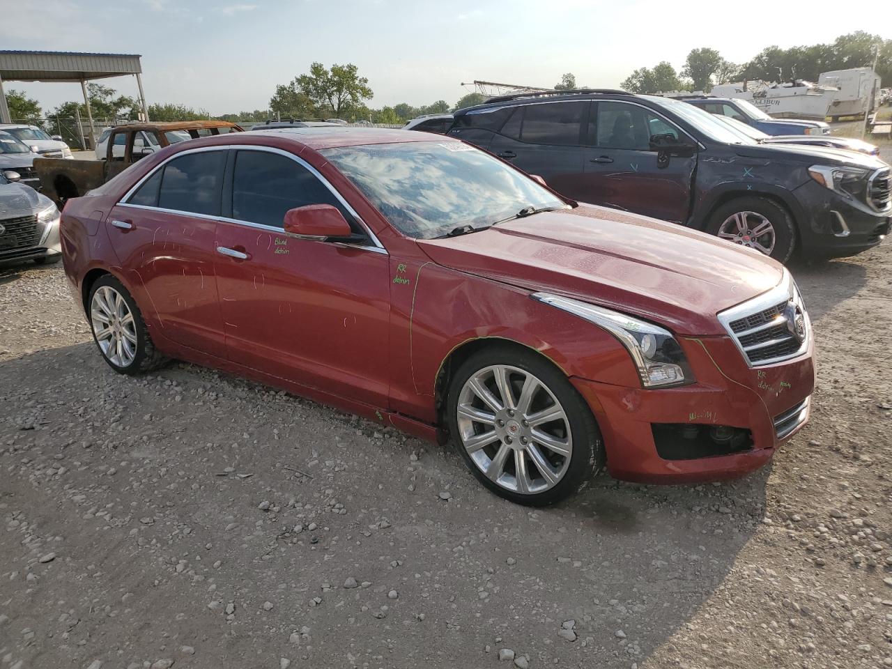 Lot #2936233885 2014 CADILLAC ATS LUXURY