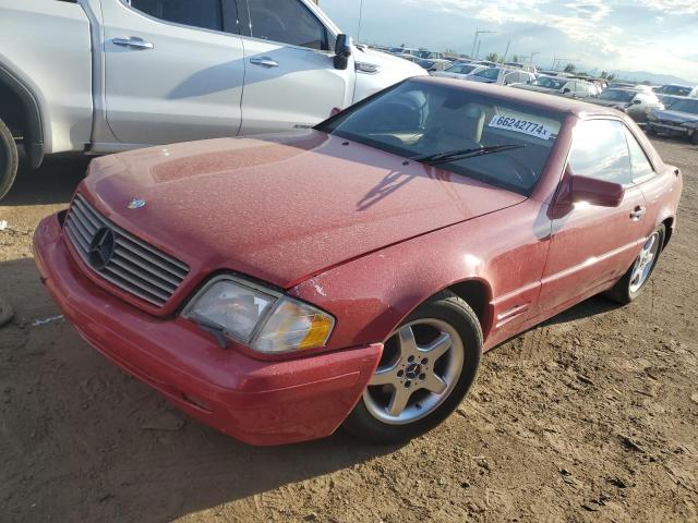 MERCEDES-BENZ SL 500 1997 red roadster gas WDBFA67F7VF143504 photo #1